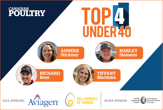 2021 Top 4 Under 40 winners